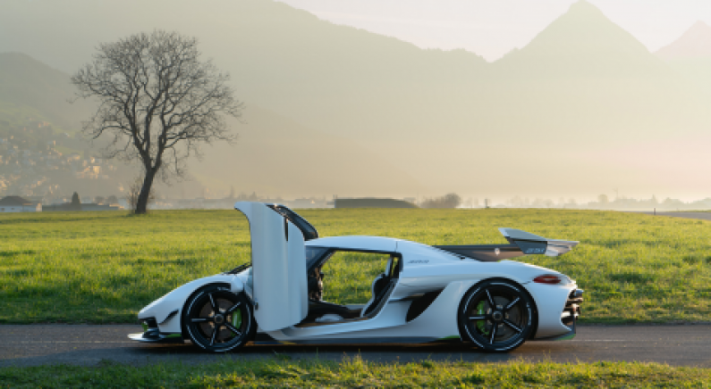 Hochecklusive Luxusfahrzuege sind das Markenzeichen Koenigsegg. Bild: Koenigsegg