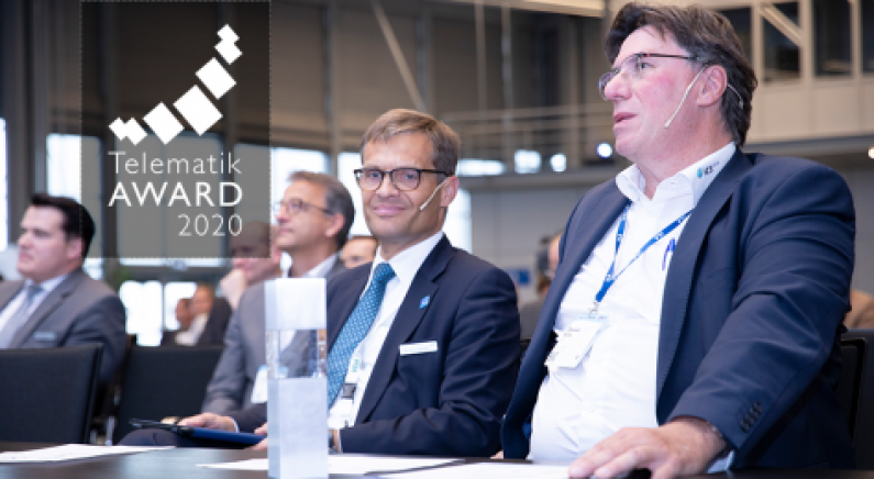VDA-Geschäftsführer Dr. Kurt-Christian Scheel (Bildmitte) blickt auf den Telematik Award. Auch 2020 wird er wieder aktiv an der feierlichen Verleihung teilnehmen. Bild: Telematik-Markt.de