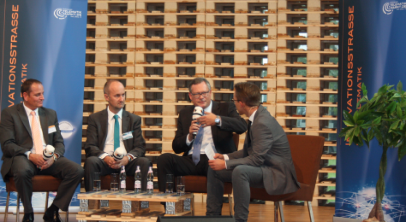 Der Telematik-Talk fand am 25.09.2015 im Rahmen des Telematiktags auf der NUFAM statt. Bild: Telematik-Markt.de