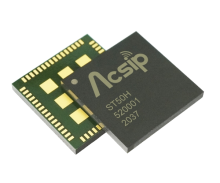 Das LoRa-SiP Modul ST50H von AcSiP. Bild: AcSiP