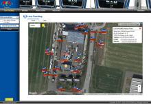 Screenshot aus dem Telematik-Portal von BFS auf Basis von LOSTnFOUND. Bild BFS/LOSTnFOUND