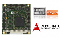 Core-Modul CM1-86DX2 bietet volle ISA-Unterstützung und spart Energie, Platz und Kosten. Bild: Adlink