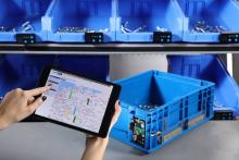 In dem Forschungsprojekt "DProdLog" engagiert sich EURO-LOG gemeinsam mit Böllhoff für einen digitalen Fortschritt in der Logistik. Bild: Fraunhofer IIS