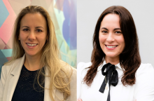 Aleksandra Kovacevic (links), Senior Director Privacy Management (HERE), und Nerea Palacio ist Director Legal Counsel (HERE). Bilder: HERE