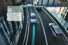 HERE stellt Informationen zu Straßentopographie sowie Daten zu Temperatur und Wind für eine verbesserte Kalkulation der Reichweite von E-Fahrzeugen während der Fahrt bereit und ermöglicht es Autoherstellern, den Stromverbrauch zu optimieren. Bild: HERE