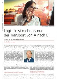 Kernaussagen des Berichts: Logistikunternehmen benötigen qualifizierte Fachkräfte, ausreichend Logistikflächen und leistungsfähige Verkehrsinfrastruktur. Bild: IHK Saarland