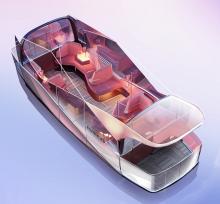 Der komfortable Innenraum des Konzeptfahrzeugs. Bild: IVECO