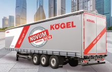 Neue Fahrzeuggeneration NOVUM am Beispiel des Kögel Lightplus. Bild: Kögel