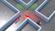 Die GefahrSituationsAnzeige GSA-107 sorgt an Kreuzungen für Sicherheit. Bild: tbm hightech control GmbH