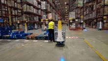Das Projekt in Quer zeigt, wie adaptive Automatisierung den Großhandels- und Foodservice-Bereich zukunftsfähig aufstellt. Bild: Locus Robotics