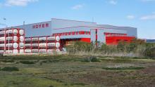 Das Logistikzentrum in Dormagen. Bild: HOYER
