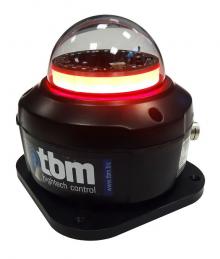 Der NoColl-Dome regelt die Geschwindigkeit von Lagerfahrzeugen. Quelle: tbm hightech control GmbH