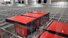 Eine Besonderheit des neuen Pharmalogistikzentrums ist das vollautomatische Lagersystem, in dem Roboter bis zu 180 Picks pro Stunde tätigen können. Bild: Pharmaserv Logistics