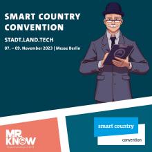 KI- und NO-CODE-BPM-Spezialist MR.KNOW wird sich auf Smart Country Convention 2023 präsentieren. Bild: Inspire Technologies GmbH