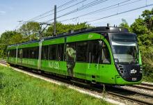 Ziel von LogIKTram ist es, mehr Güterverkehr auf die Schiene zu verlagern – und so zu einer besseren Verkehrsklimabilanz beizutragen. Bild: Paul Gärtner, KVV