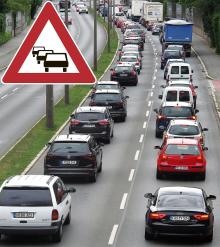 Das hohe Verkehrsaufkommen in deutschen Städten kostet Unternehmen viel Zeit und bares Geld. Bild: pixabay