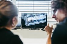 Das Swissloop-Team der ETH Zürich nimmt im September mit seinem Hightech-Bohrroboter am Wettbewerb Not-A-Boring-Competition teil, den Elon Musk im Rahmen des Projekts Hyperloop ins Leben gerufen hat. Bild: Gebrüder Weiss / Sams