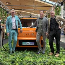 v.l.n.r.: Markus Graf, CEO TYN-e Europe GmbH; Mark Collee, Director Sales Benelux; Marc Oliver Schoeck, Prokurist & Director Sales TYN-e Europe GmbH. Bild: TYN-e
