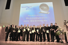 Die Gewinner des Telematik Awards 2011. Bild: Telematik-Markt.de