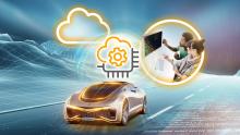 Das virtuelle elektronische Steuergerät (vECU) verkürzt die Entwicklungszeit um bis zu zwölf Monate. Bild: Continental
