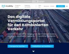 Screenshot der Website vom modility. Bild: modility GmbH