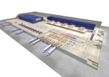 Das Logistikzentrum wird das größte Lager in Leeds sein und soll bis Ende des Jahres fertiggestellt werden. Bild: SSI Schäfer