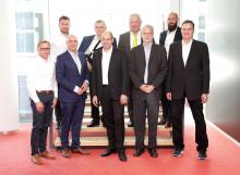 Partner der Telekom im Sprecherausschuss IoT. Vordere Reihe links: Thomas Gräbner, YellowFox GmbH. Bild: YellowFox